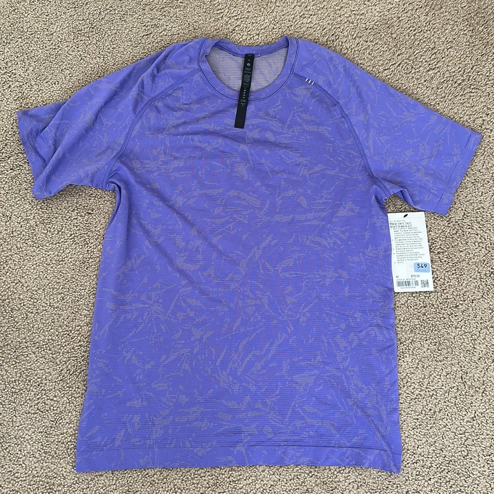 (M) lululemon metal vent tech short sleeve 2.0